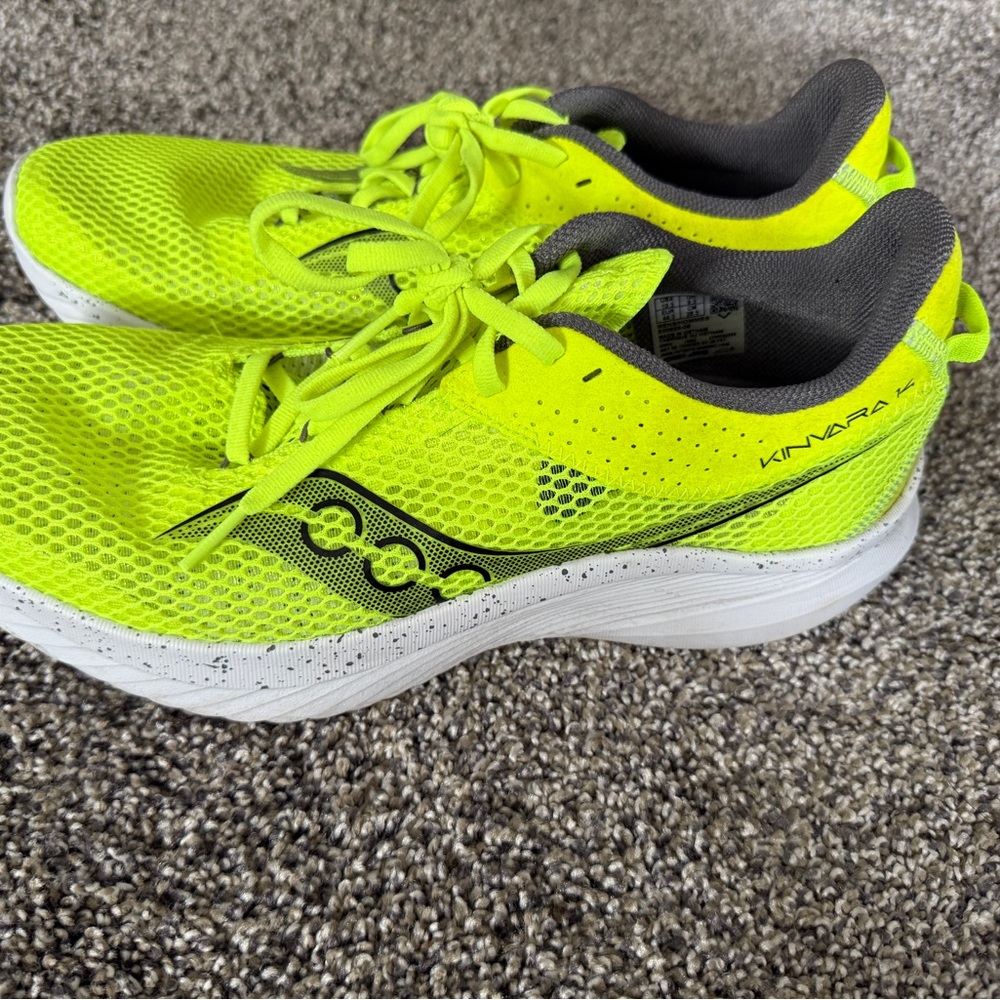 Men’s Saucony Kinvara 14 Neon Yellow Running Shoes